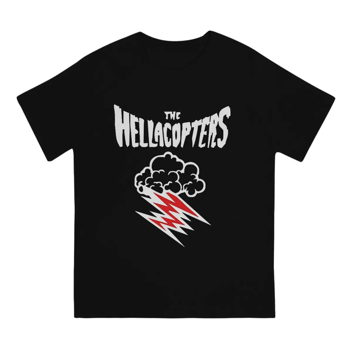Rock Band T Shirts for Men Casual  Hella copters