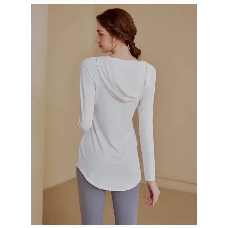 Women's Sports Wear for Fitness Running Jogging Seamless Long Sleeve Gym Woman Sport Shirt Yoga Top Female Workout Tops T-shirt
